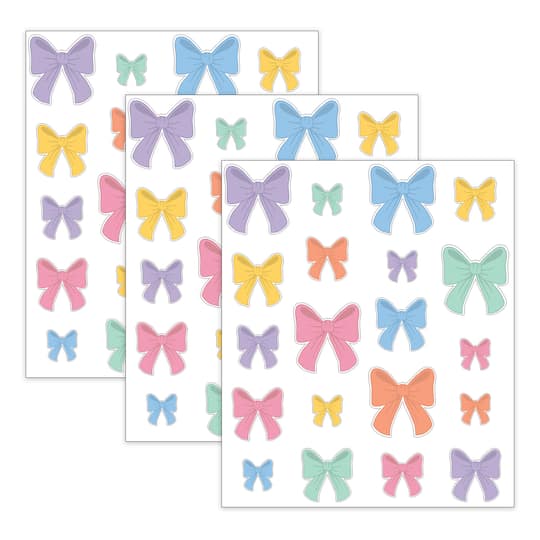 Teacher Created Resources® Bows Accents, 3 Packs of 60